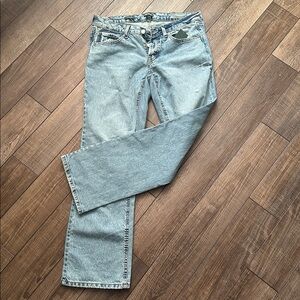 Wild Fable Light Blue Low-Rise Bootcut Jeans